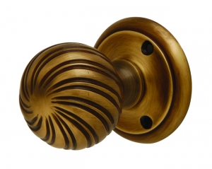 Swirl Mortice Knob (Bronze)